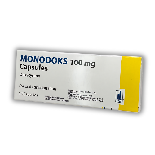 Monodoks 100 mg – DOROPHARMA, C.A.